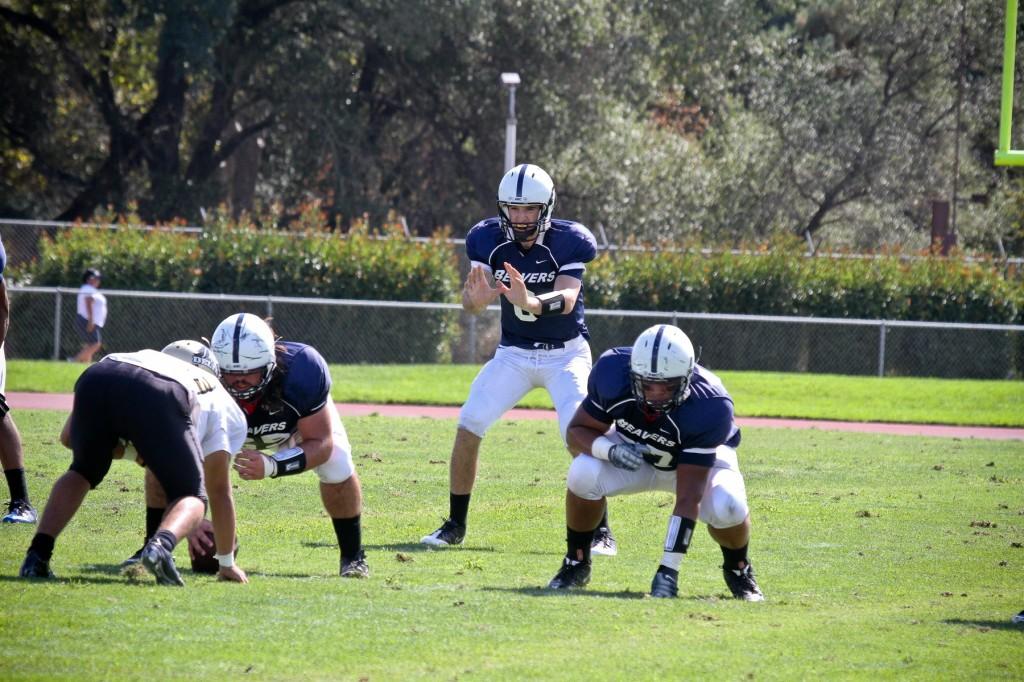 Quarterback Andy McAlindon leads ARC to a 51-9 win Sept. 21 at Beaver Stadium. (Photo by Andrew Vasquez)