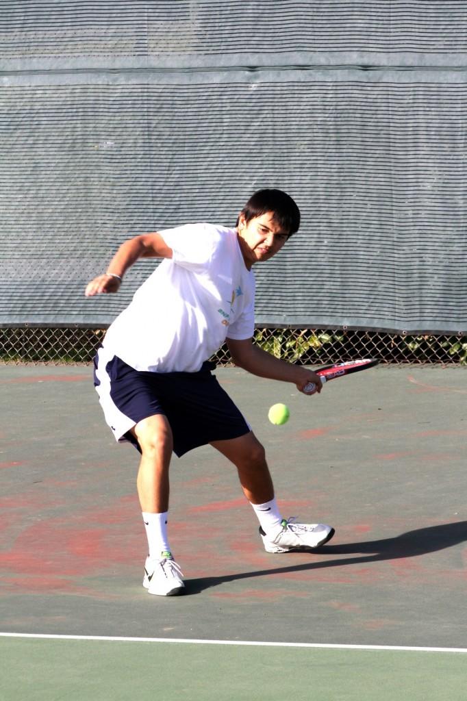 Freshmen dominate tennis teams