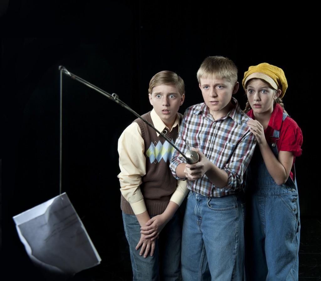 From left to right, Brett Young, Jake Young and Emily Botnen in ARCs To Kill a Mockingbird. (Photo courtesy of ARC Box Office)