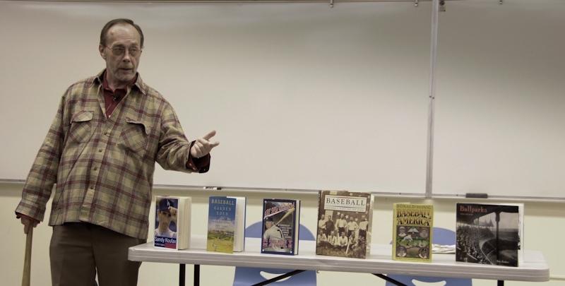 Former professor Bob Bates returns to ARC to talk about Americas national pastime