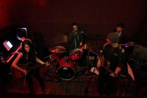 Alyssa Graham and her band perform in front of a packed Hotel Utah on March 17.