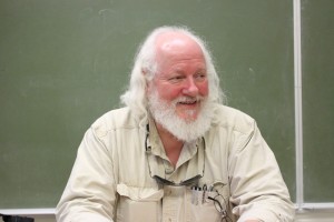 Professor Stockdale, the instructor of a Public Speech class at ARC.