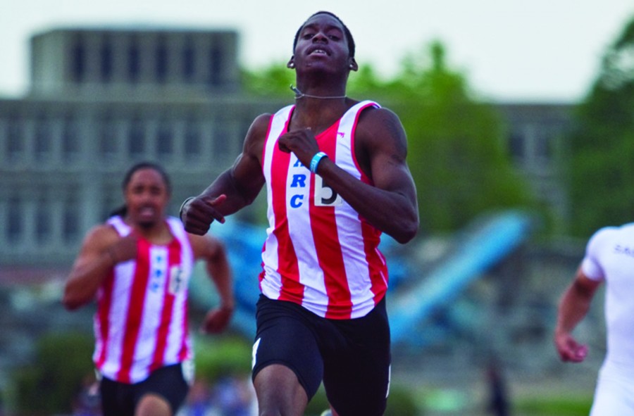 Former standout athlete Diondre Batson holds the gastest college 100-meter time this year after running a 10.06 at the Spec Towns National Team Invitational. (Photo by Daniel Romandia)