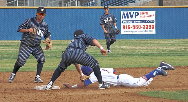 The American River College baseball team lost 8-0 in their home opener against West Valley College