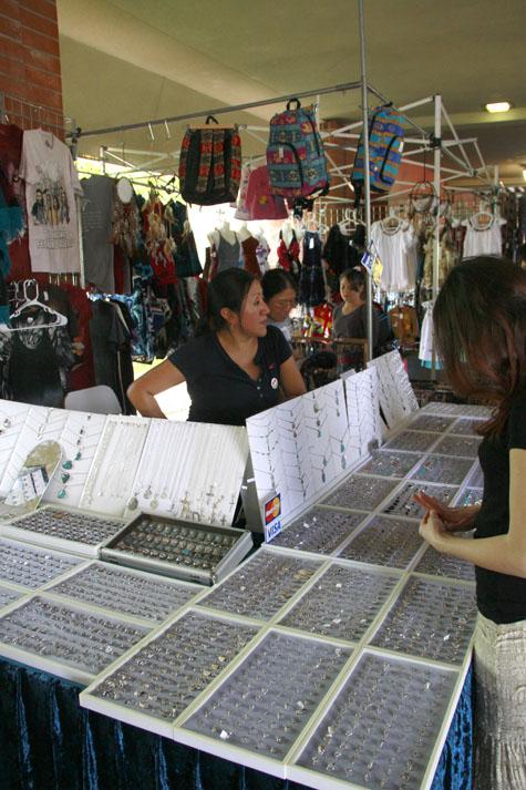 Beaver Week turns breezeway into bazaar