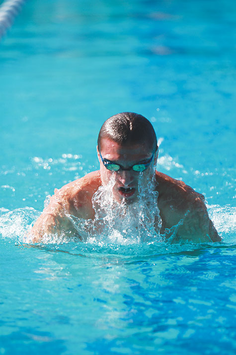 Big 8 championships for mens swim