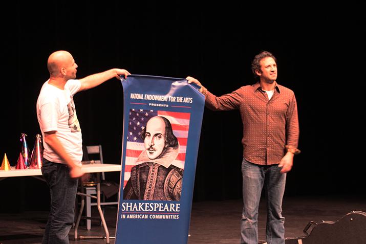 Actors from the Oregon Shakespeare Festival visit American River College