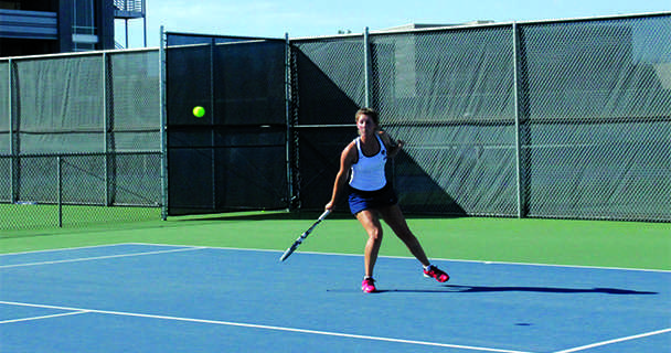 Men’s tennis won 8-1, women’s won 5-4