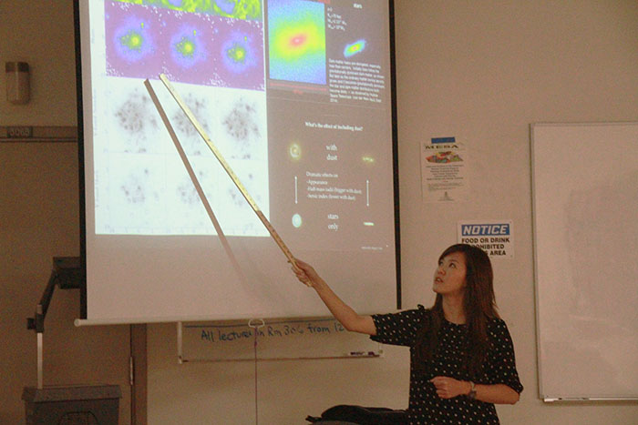 Former ARC student presents new research in astrophysics