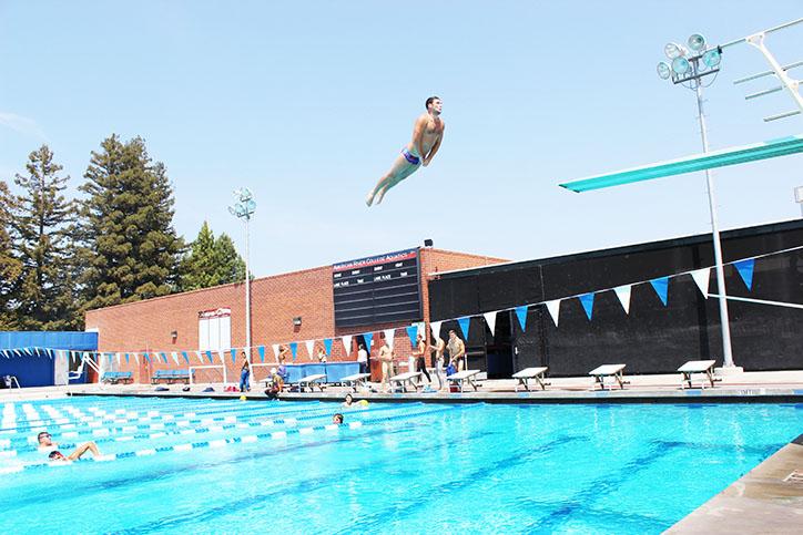 Yokoyama’s first place finish in 1-meter dive leads ARC at state championships