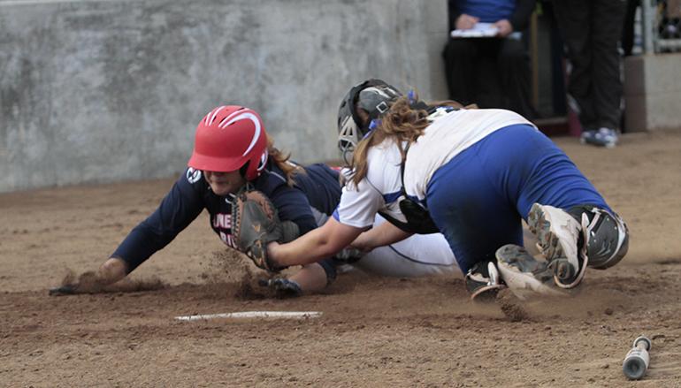 Softball’s season ends in playoff loss at San Mateo