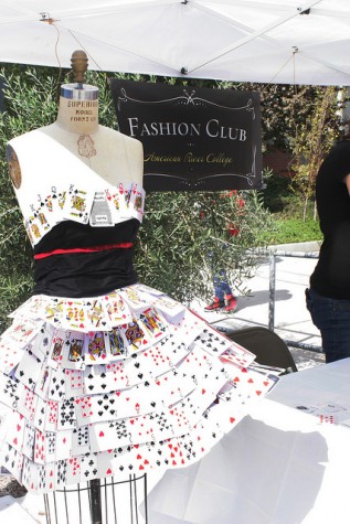 Fashion Club, was one of the clubs featured at Club Day. The game-themed event was hosted on Sept. 24 at ARC. (Photo By Ashley Nanfria)