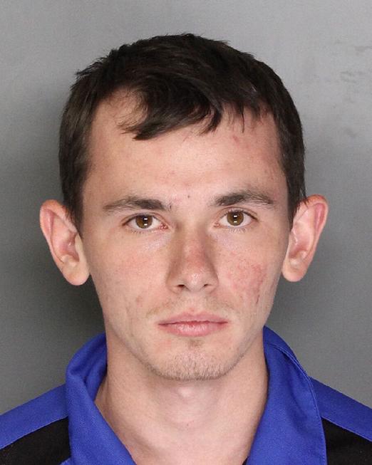 Former American River College student Kristofer Clark, 21, was booked into the Sacramento County Jail on Oct. 8 after allegedly making a threat against the colleges main campus, according to police. (Photo courtesy of the Los Rios Police Department)