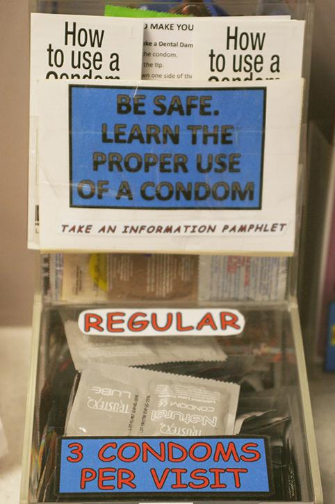 Printing on campus is not a free commodity and costs 10 cents per page to use. However, condoms can be picked up for free at the health center on the American River College campus. (Photo by Noor Abasi)