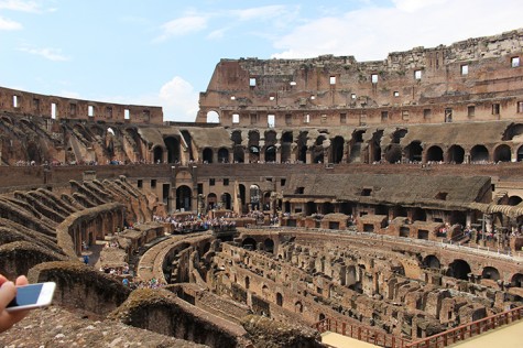 The Colosseum in Rome, Italy is one of many landmarks in the country that students get the opportunity to visit in the study abroad course HIST 399: Italian History and Culture.