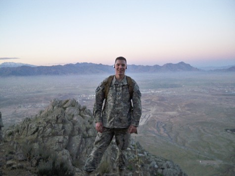 ARC student Colin Lewis was deployed to both Bagram and an area near Kabul in Afghanistan. Lewis credits the Veterans Resource Center with helping veterans succeed as students. (Photo courtesy of Colin Lewis)