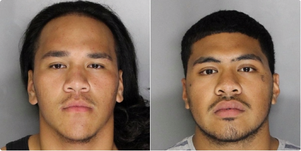 19-year-old Charlie Hota, left, and 19-year-old Tevita Kaihea, right, were both charged with attempted murder, discharge of a firearm with great bodily injury, participating in a criminal street gang and vehicle theft by the Sacramento Police Department in connection with the shooting at Sacramento City College on Sept. 3. The shooting, which left one victim dead, was the first in the history the Los Rios Community College District.  (Photo courtesy of the Sacramento Police Department)