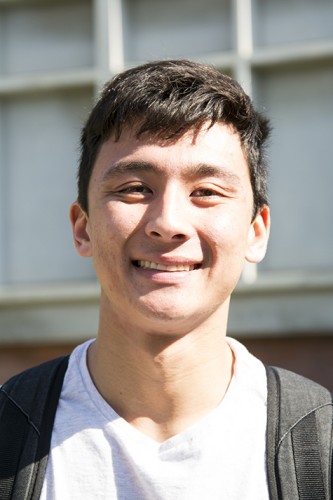 Austen Takahashi is a second year student attending American River College. He is majoring in Pre-Med. This interview was conducted on Feb. 16, 2016. (Photo by Joe Padilla)