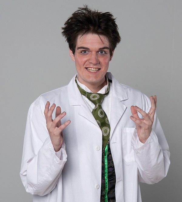 Prominent ARC actor and former ARC student Christian Brian Hirtzel, pictured in promotional art for ARCs fall 2014 production of Young Frankenstein, was arrested on Jan. 22 on charges of distribution of child pornography and extortion. (Photo courtesy of the American River College theater department)
