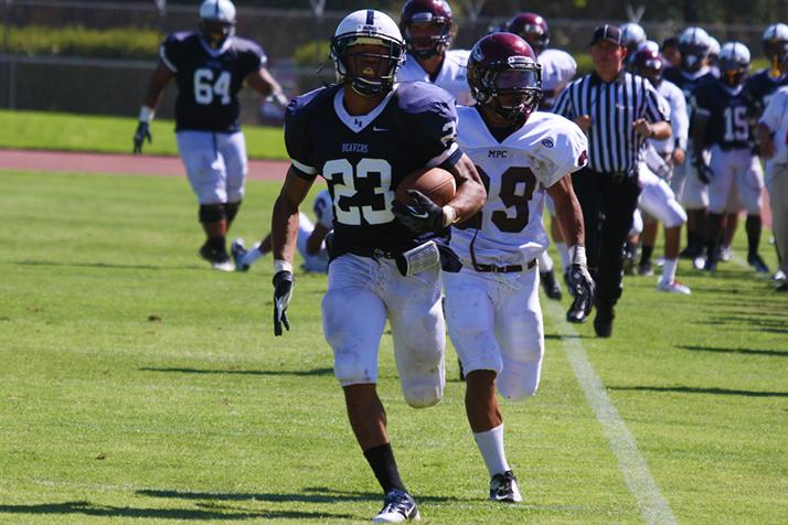 Former ARC RB Devontae Booker is considered to be one of the top backs in this years draft, and CBS Sports projects him to be a late 2nd-early 3rd round pick. (File Photo)