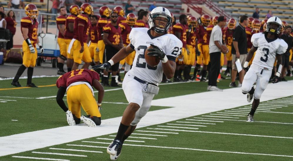 Former American River College running back Devontae Booker is holding a workout in Sacramento for NFL scouts ahead of the April 28 Draft. Booker recorded 1261 yards and 11 touchdowns during his senior season at Utah. (File Photo)