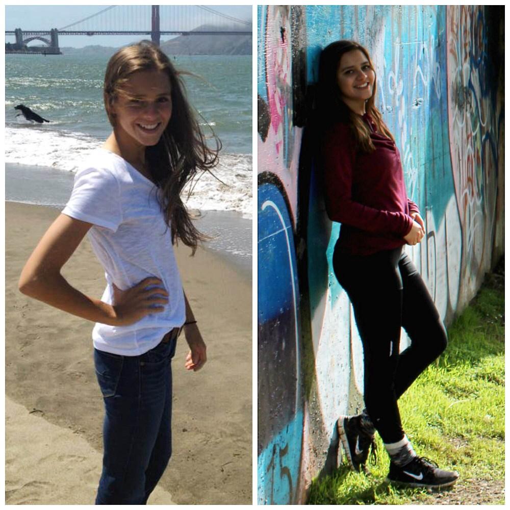 Cannessa Lewis is an American River College student who writes a blog documenting her struggles with both obsessive-compulsive disorder and anorexia. (Left, photo courtesy of: Trena Lewis Right, photo courtesy of: Trent Carey)   