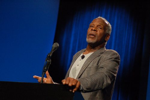 Actor Danny Glover speaks during his keynote speech at the National Conference on Race and Ethnicity in Higher Education in San Francisco on June 3, 2016. (Photo by Hannah Darden)