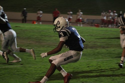 American River College wide receiver Damen Wheeler Jr. returns a kickoff 97 yards for a touchdown during a game against City College of San Fransisco on Sept. 17 at ARC. ARC Lost 51-36. (Photo by Mack Ervin III)