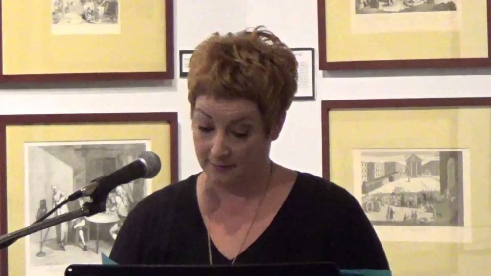 Tara Henry reads from Abroad by Katie Crouch at Stories on Stage on Oct. 24, 2014. Stories on Stage is hosting a Los Rios night on Sept. 30. 