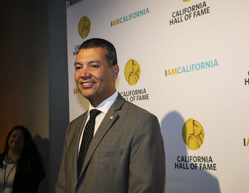 Alex Padillla has served as the Secretary of State of California since 2014. Although he was not inducted into the California Hall of Fame, he was in attendance during the ceremony on the night of Nov. 30, 2016. (Photo by Luis Gael Jimenez)