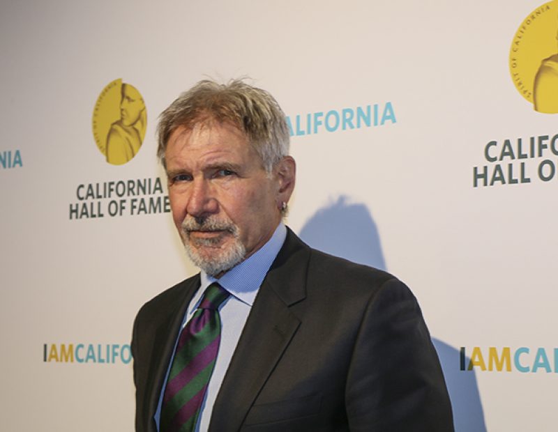 Actor Harrison Ford was inducted into the California Hall of Fame on the night of Nov. 30, 2016. Ford has starred in movies like “Indiana Jones”, “Star Wars”, “Blade Runner” and “Working Girl”. (Photo by Luis Gael Jimenez)
