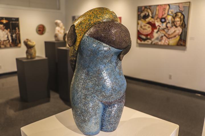 Modesty by sculptor Juila Feld is on display at American River Colleges Kaneko Gallery from Jan. 17 to Feb. 16. (Photo by Luis Gael Jimenez)