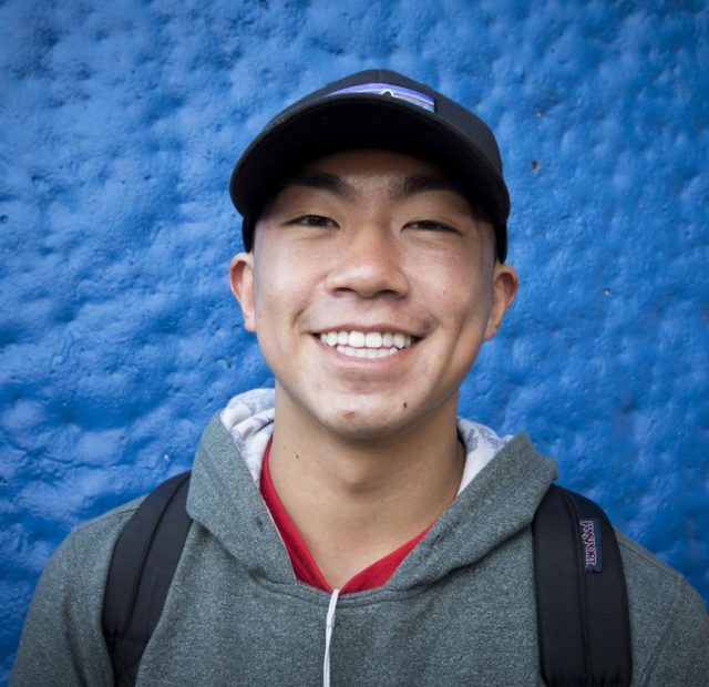“I just study a lot the night before, and try to cram it. It’s worked before.”  Matt Chon | Business