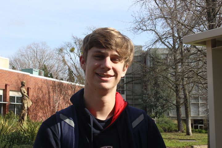 “I don’t really get anxious, lucky me [laughs]. The first school I went to was engineering school that was pretty anxiety-driven my first semester. It really came down to a lot of studying. And just finding stuff to get my mind off of school.” –  Eric Jaques | Psychology Major