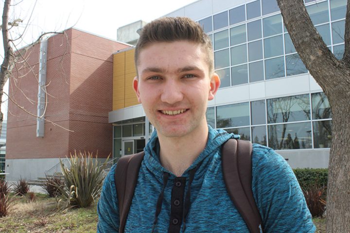 “In between classes, absolutely not in class. Not when you’re driving. Pretty much for me I have my phone off while I’m in class,”- Gabe Ricchiuto | Business & Marketing