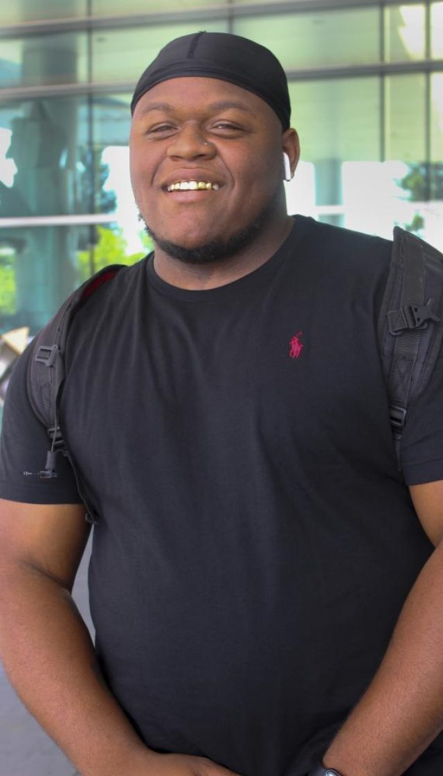 “I live with my parents. I do want to leave. Right now, is bad timing to leave, but soon.” – Jahlil Manhing | Nursing Major