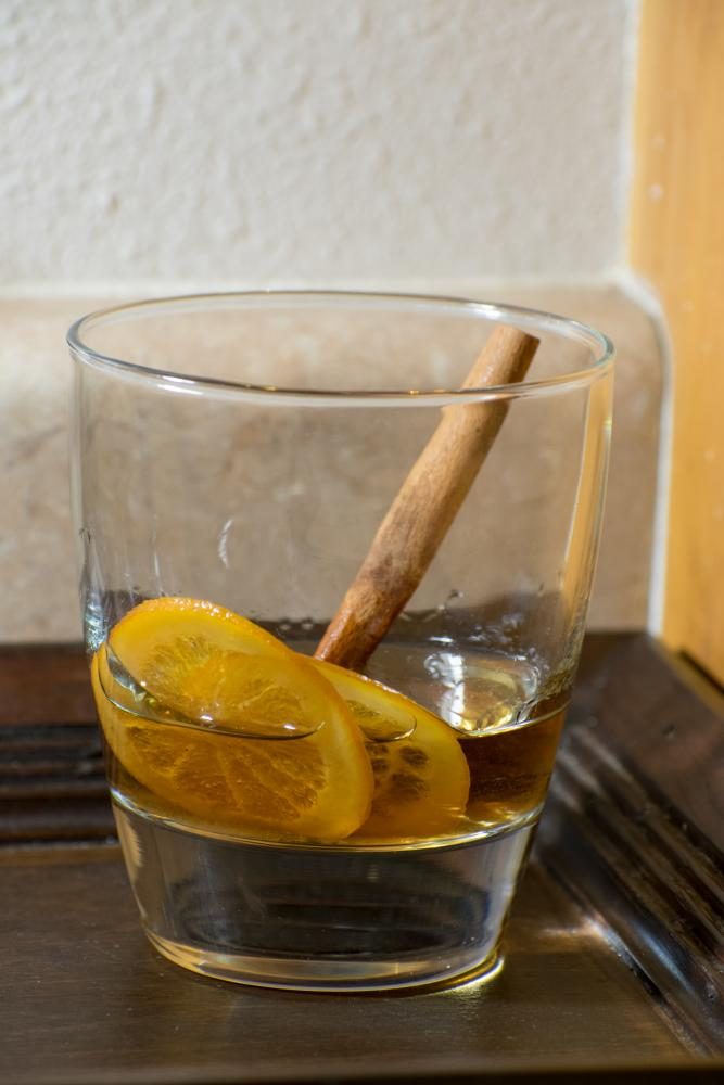 A Cinnamon Old Fashioned, a sweet drink to warm your belly on a cold winter night. (Photo by Patrick Hyun Wilson)
