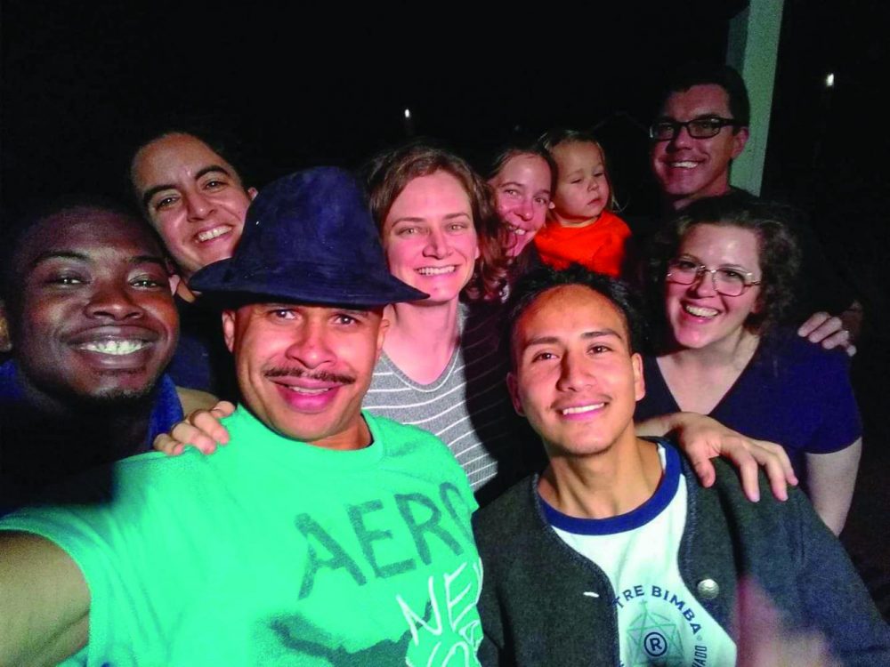 Art student Miguel Gonzalez-Miranda, pictured here front right, was released from Yuba County Jail in October, after being detained by ICE. (Photo courtesy of Miguel Gonzalez-Miranda)