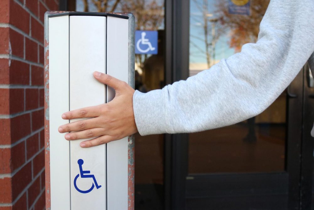 ARC’s Students of American River with Disabilities (SOARD) club surveyed the campus and reported on safety and accessibility concerns in February 2018. After a meeting with ARC president Thomas Greene, the administration began to address some of the concerns. (Photo by Jennah Booth)