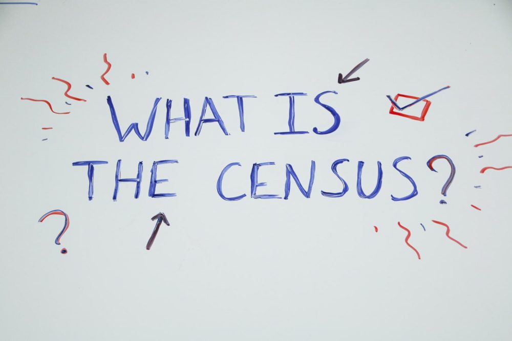 The 2020 United States Census takes place on April 1, people are encouraged to participate via online, by phone, or by mail.  (Photo Illustration by Bram Martinez)