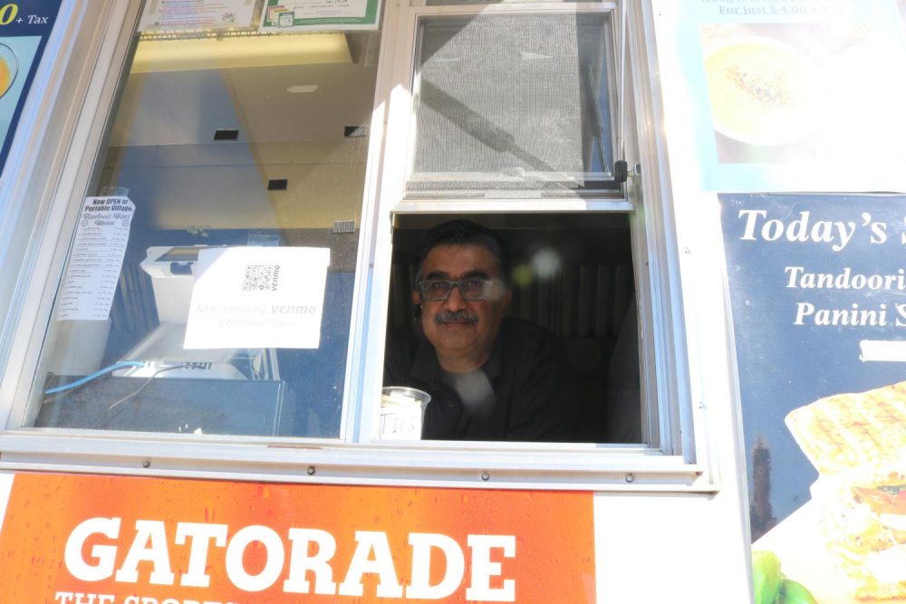 Tandori Bites owner Farrukh Hashmi has been in the food business for the last 20 years. (Photo by Haven Bishop)