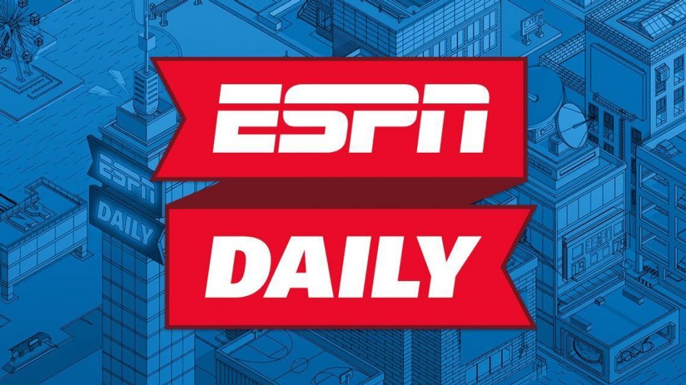 With sporting events canceled or suspended due to coronavirus concerns, multiple sports podcasts such as ESPN Daily are filling the gap during the unknown hiatus. (Photo courtesy of espn.com)
