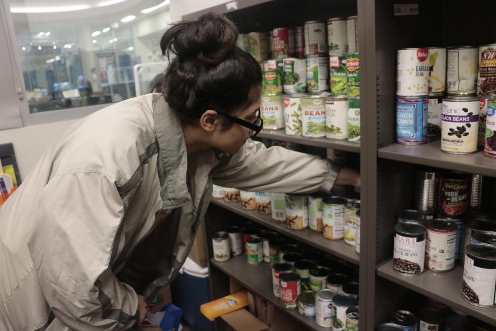 Mariam Ali, health science major, and former California State University, Sacramento student employee, was laid off from her campus bookstore job on March 13, 2020 with only one days notice. (Photo by Emily Mello)