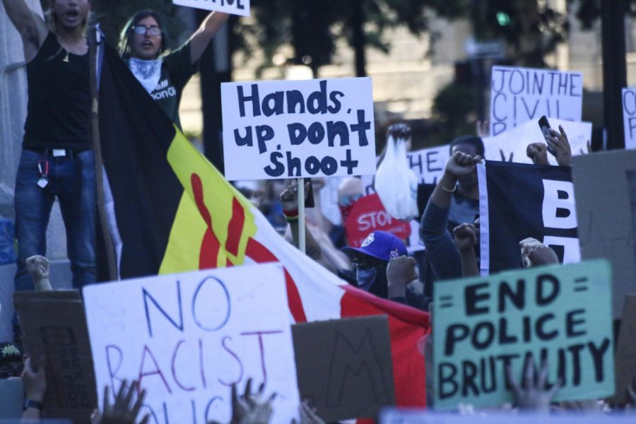 Physical violence towards reporters and violations of press freedoms have increased during the months of Black Lives Matter protests following the deaths of George Floyd and Breonna Taylor. President Trump has even described one attack on reporters as “a beautiful sight.” (Photo by Emily Mello)