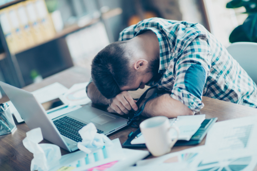 With many students already struggling with time management and their household and parental responsibilities, synchronous classes provide a litany of added stressors during the pandemic. (Photo from shutterstock.com).
