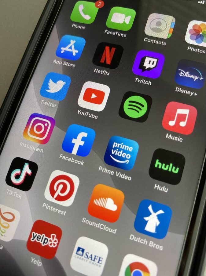 Many popular apps, such as Amazon Prime and Spotify, offer student discounts to help you stay entertained on a budget. (Photo courtesy of Julie Blunt)
