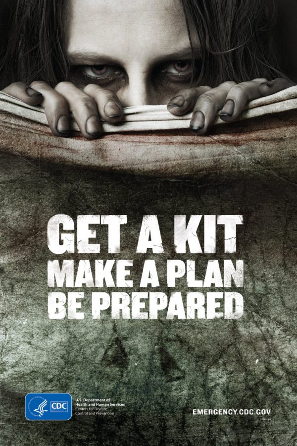 In the midst of a pandemic, the CDC continues to reach out and engage with new audiences about survival in a zombie apocalypse. (Photo via the Centers for Disease Control and Prevention)