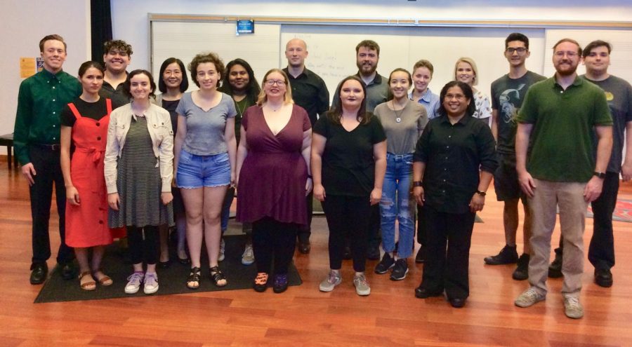 In August 2019, students gather for the Jump in and Sing workshop ran by American River College Professor Catherine Fagiolo. In spring 2021, Jump in and Sing continues virtually due to the COVID-19 pandemic. (Photo Courtesy of Catherine Fagiolo)