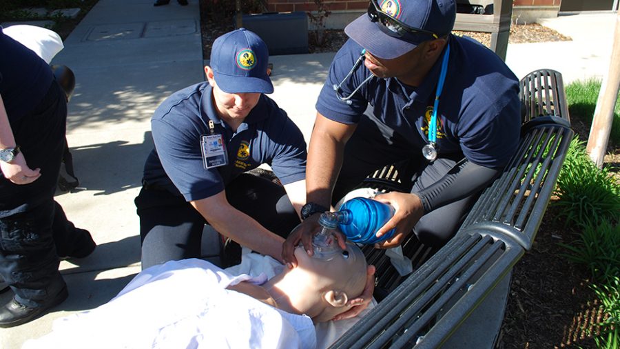 As one of the few classes left on campus, at American River College, the EMS department is finding new ways to teach in Spring 2021. (Photo via ARCs Website)