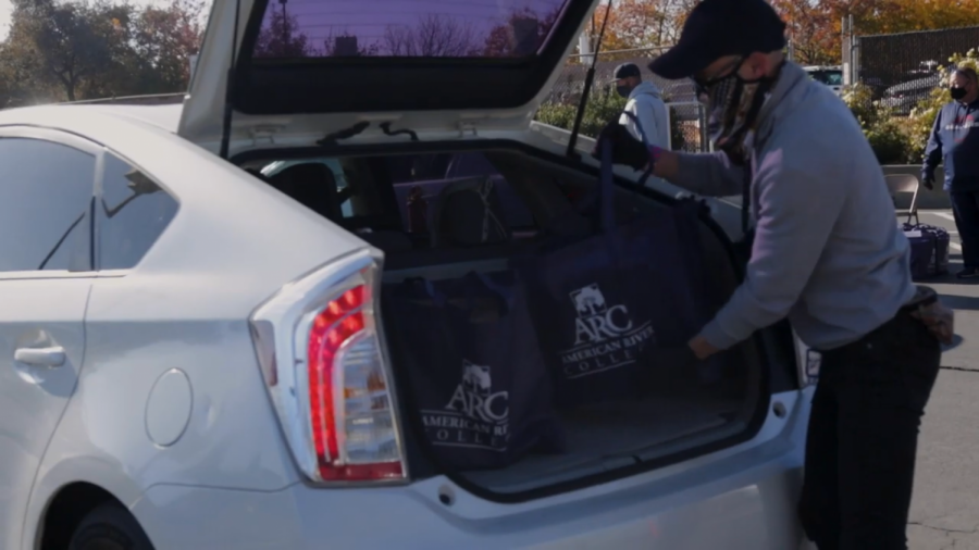 The Beaver Food Pantry at American River College, is a key resource for students with basic need insecurities and will re-open for the hybrid semester in Fall 2021. (Screenshot via the ARC website’s Beaver Food Pantry video)